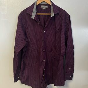 0824-52 Perry Ellis Premium Button Down